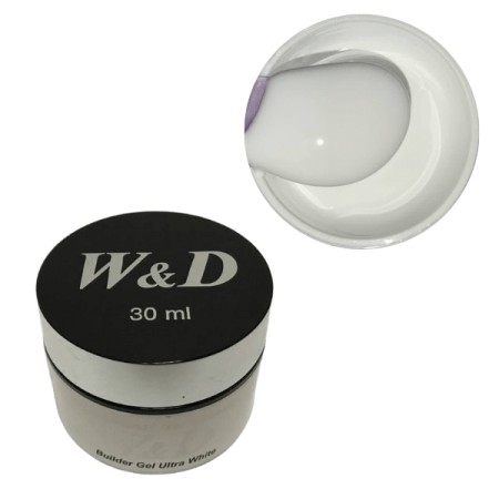 Моделирующий гель W&D Builder Gel Ultrawhite (сырьё Keystone), 30 мл