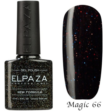 Гель-лак Elpaza (Эльпаза) Magic Glitter 066, 10 мл