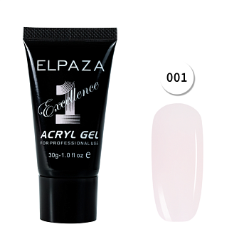 Полигель Elpaza (Эльпаза) Acryl Gel Excellence 001, 30 мл
