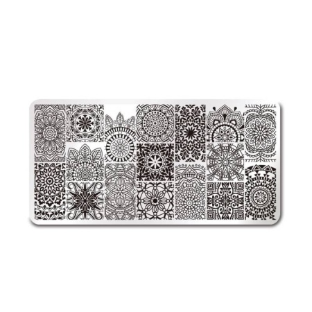 Пластина для стемпинга средняя VINS 11