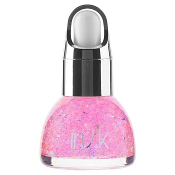 Масло Irisk для кутикулы с эффектами 002 (Snow globe pink), 15мл