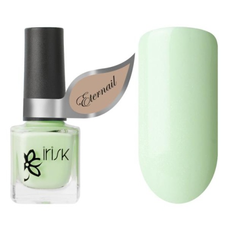 Лак Irisk (Ириск) на гелевой основе Eternail mini Sparks Sand 01 Patina Green, 8мл