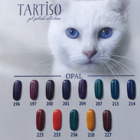 Гель-лак Tartiso (Тартисо) Opal 227, 10 мл