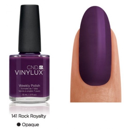 Лак CND Vinylux (Винилюкс) Rock Royalty 141, 15 мл