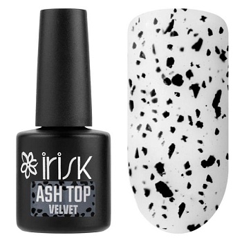 Велветовый топ Irisk (Ириск) Velvet Ash декоративный без липкого слоя 01, 10 мл Велветовый топ Irisk (Ириск) Velvet Ash декоративный без липкого слоя 01, 10 мл