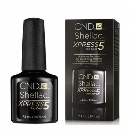 Топ CND (снд) shellac Top coat Express5 7,3 мл