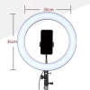 Кольцевая лампа YQ360B 36 см со штативом