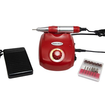Аппарат для маникюра и педикюра Nail Drill ZS-603 красный, 45000 об. Аппарат для маникюра и педикюра Nail Drill ZS-603 красный, 45000 об.