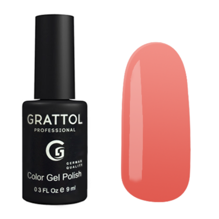 Гель-лак Grattol (Граттол) Classic 126 Peach Juice, 9 мл