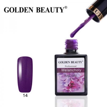 Гель-лак Golden Beauty (Голден Бьюти) 14 Melanholy, 14 мл