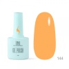 Гель-лак TNL (тнл) 8 чувств 144 оранжевое солнце, 10 мл