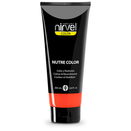 Nirvel (Нирвел) питательная гель-маска Nutre Color Coral, коралл, 200 мл