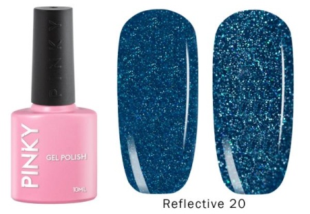 Гель-лак PINKY (Пинки) Reflective 20, 10 мл