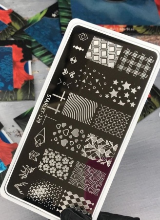 Пластина для стемпинга Starlet (старлет) № 129