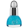 Масло Irisk для кутикулы с эффектами 004 (Snow globe blue), 15мл