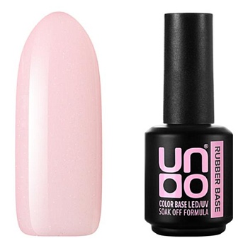 База UNO Rubber Color Glam Pink, 12 мл База UNO Rubber Color Glam Pink, 12 мл