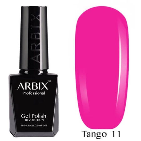 Гель-лак Arbix (Арбикс) Tango яркий макияж № 011, 10 мл