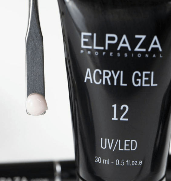 Акригель Elpaza (Эльпаза) Acryl Gel (полигель) UV/LED 12, 30 мл