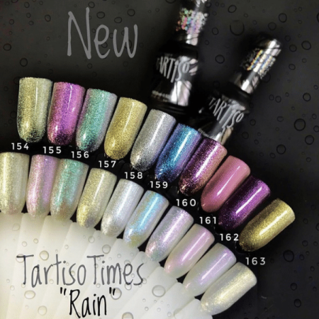 Гель-лак Tartiso (Тартисо) Brilliant Rain 161, 15 мл