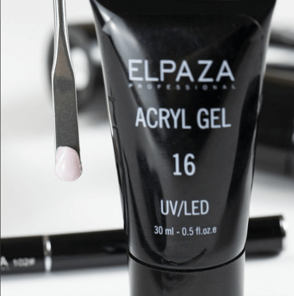 Акригель Elpaza (Эльпаза) Acryl Gel (полигель) UV/LED 16, 30 мл