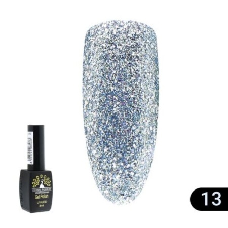 Гель-лак Global Fashion (Глобал Фэшн) Gold 013, 8 мл