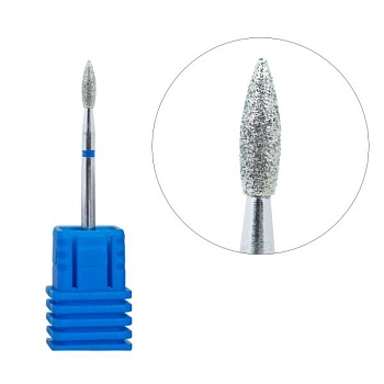 Алмазная фреза Major пламя 021, синяя Алмазная фреза Major пламя 021, синяя