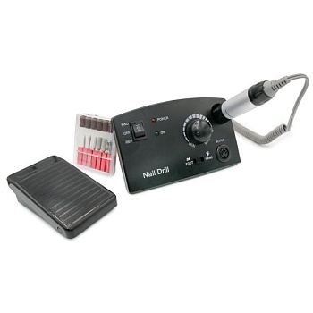 Аппарат для маникюра и педикюра Nail Drill ZS-602, черный, 45000 об. Аппарат для маникюра и педикюра Nail Drill ZS-602, черный, 45000 об.