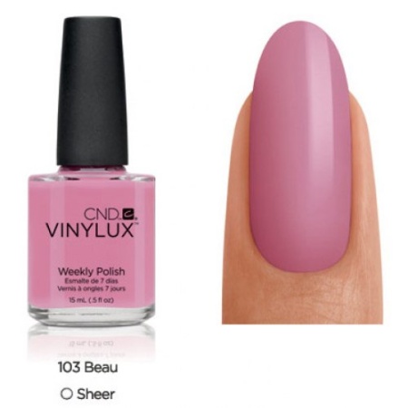 Лак CND Vinylux (Винилюкс) Beau 103, 15 мл