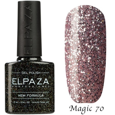 Гель-лак Elpaza (Эльпаза) Magic Glitter 070, 10 мл