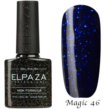 Гель-лак Elpaza (Эльпаза) Magic Glitter 046, 10 мл