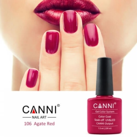 Гель-лак Canni (Канни) № 106 7,3 мл Гель-лак Canni (Канни) № 106 7,3 мл