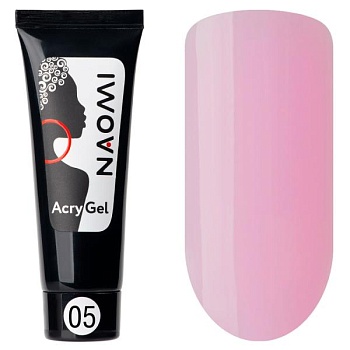 Полигель Naomi AcryGel 05 Розовый, 15гр Полигель Naomi AcryGel 05 Розовый, 15гр