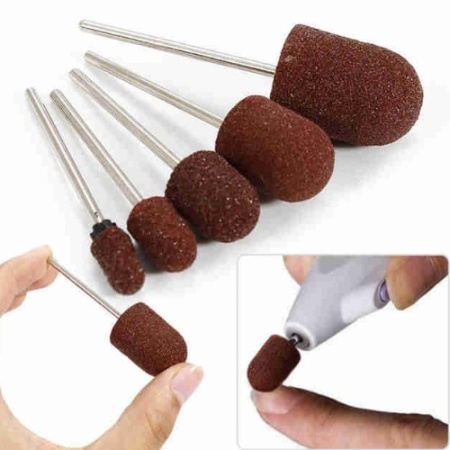 Колпачки абразивные D16-120M (средняя) 10 шт. Колпачки абразивные D16-120M (средняя) 10 шт.