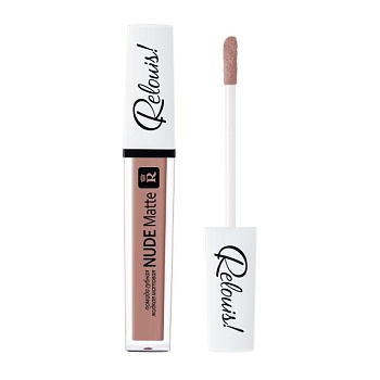 Помада для губ Relouis Nude Matte жидкая тон 24, 4.5 г