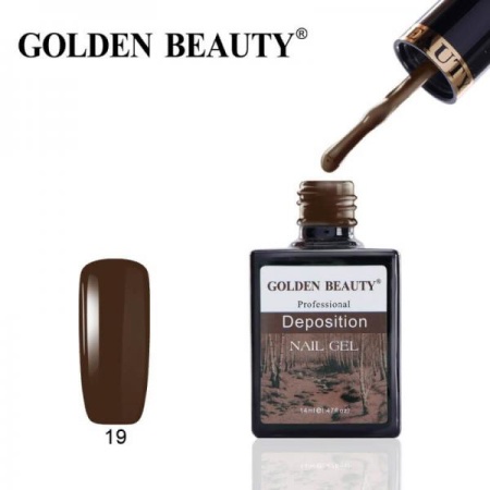 Гель-лак Golden Beauty (Голден Бьюти) 19 Deposition, 14 мл