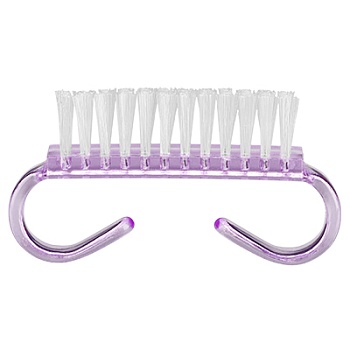 Щетка маленькая для чистки от опила сиреневая, 1 шт