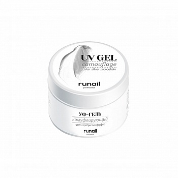 Камуфлирующий UV-гель RuNail (Рунейл) professional 4058, 15 мл