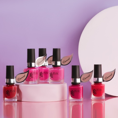 Лак Irisk (Ириск) на гелевой основе Eternail mini Peony, 02 Eva, 8мл