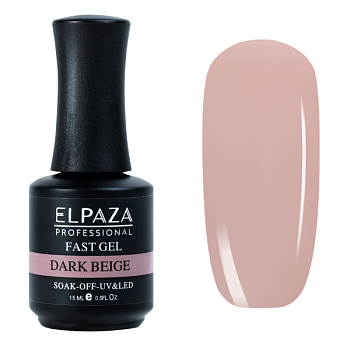 Elpaza (Эльпаза) FAST GEL #DARK BEIGE, 15 мл
