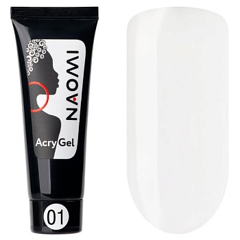 Полигель Naomi AcryGel 01 Прозрачный, 15гр Полигель Naomi AcryGel 01 Прозрачный, 15гр