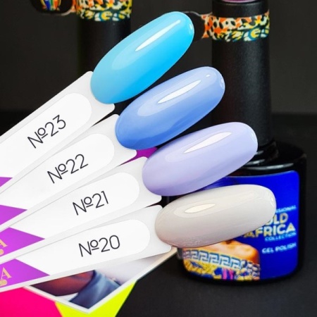 Гель-лак TNL (тнл) Gold Africa 023 Бурлящий водопад, 10 мл