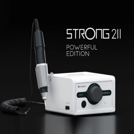 Аппарат для маникюра Strong-211/H400RU (без педали в коробке), оригинальный, 37000 об.
