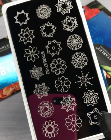 Пластина для стемпинга Starlet (старлет) № 92