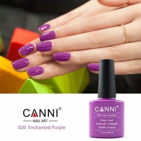 Гель-лак Canni (Канни) № 020 7,3 мл