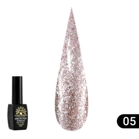 Гель-лак Global Fashion (Глобал Фэшн) Shine Spectrum 305, 8 мл