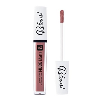 Помада для губ Relouis Nude Matte жидкая тон 11, 4.5 г