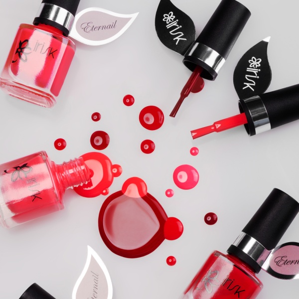 Лак Irisk (Ириск) на гелевой основе Eternail mini Mallow, 06 Ronnie, 8мл