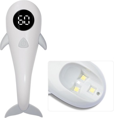 Портативная мини-лампа Global Fashion (Глобал Фэшн) для гель-лака UV/LED, 5W