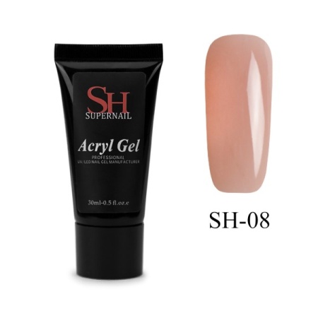 SH Acryl Gel для наращивания ногтей 008, 30 мл