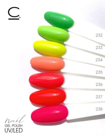 Гель-лак Cosmolac (Космолак) Neon 238 Лето в Tik Tok, 7,5 мл.